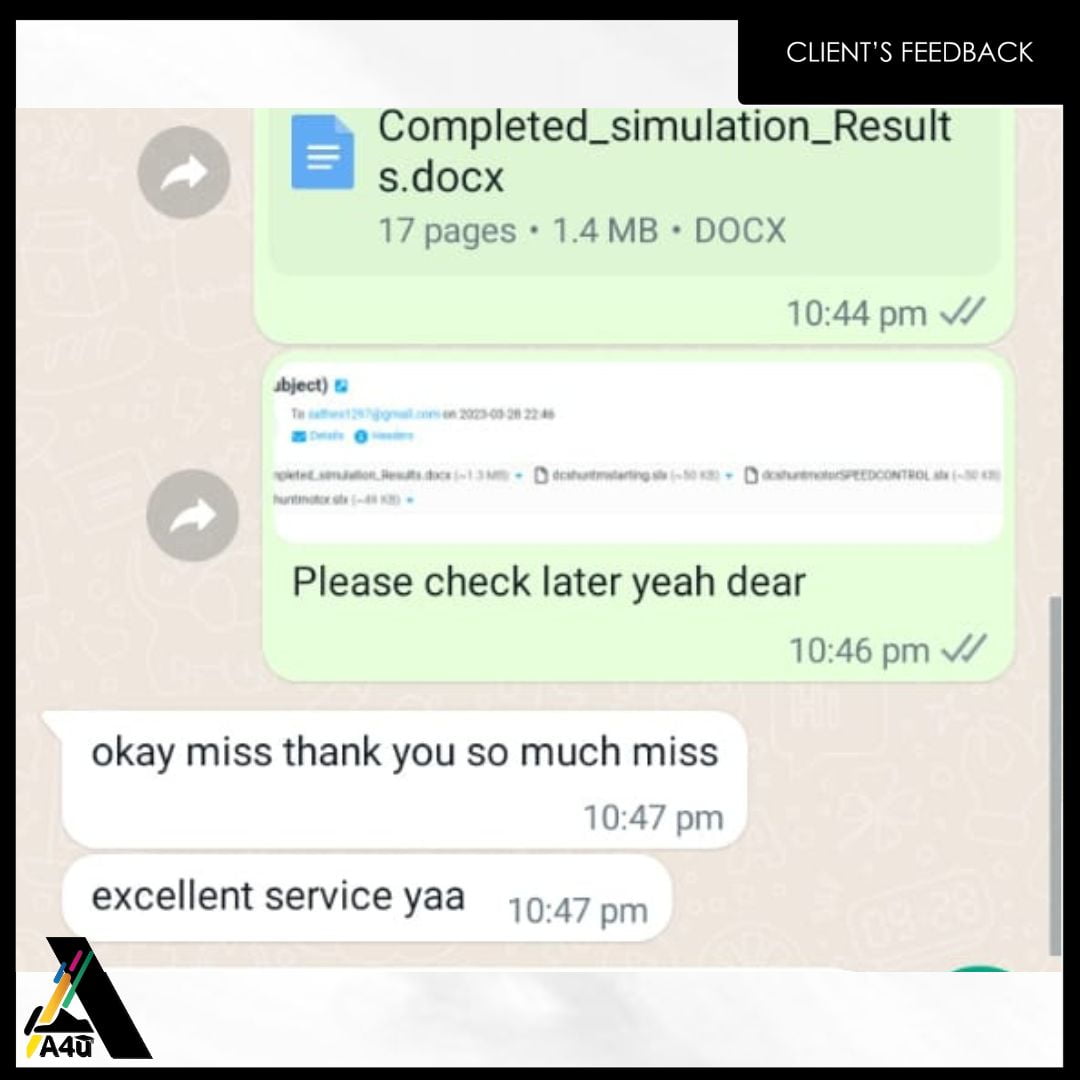 Assignment Helper service's customer review 10