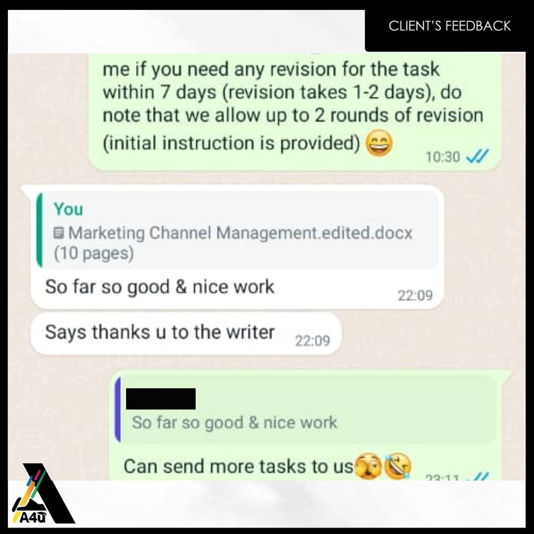 Assignment Helper service's customer review 19